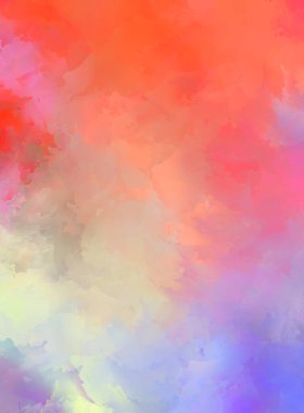 Taranmış Boyalı Soyut Arkaplan. Fırça darbesi ile boyanmış. Sanatsal canlılık ve renkli duvar kağıdı.