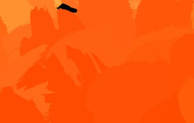 Sanatsal soyut arkaplan. Doku boyalı duvar kağıdı. Boya darbeleriyle yaratıcı bir illüstrasyon. Fırça desenli resim.