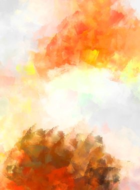 Sanatsal canlılık ve renkli duvar kağıdı. Taranmış Soyut Arkaplan. Fırça darbeli resim. 