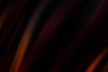 Siyah arka planda renkli düz çizgiler. Sıvı ve sıvı renkli dalgalar karanlıkta akıyor. Duvar kağıdı, afiş, arkaplan, kart, kitap, kapak, poster, afiş, broşür