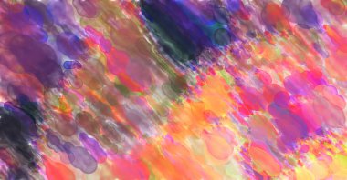 Çağdaş sanat. El yapımı resim. Modern sanat eserleri. Yüzeyde suluboya fırça darbeleriyle resim yapmak. 2D çizim. Sanatsal arkaplan resmi. Tablo üzerinde soyut resim. Renkli doku.