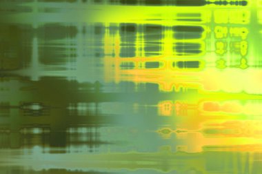 Soyut arkaplan. Yaşlanmış grunge dokusunda geometrik elementler. Farklı renk desenli grafiksel illüstrasyon.