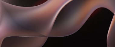 Soyut arkaplan. Değişken renk değişim dalgaları, dinamik hareketlerle. Işık dalgalarının neon renkli soyut tasarımı. Duvar kağıdı, afiş, arkaplan, kart, kitap illüstrasyonu, web sitesi.