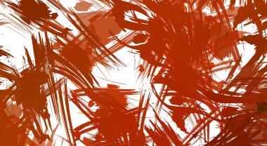 Renkli fırça darbelerinin 2B çizimi. Dekoratif doku resmi. Canlı boya desenli arka plan. Kaotik fırça darbeleri resim.