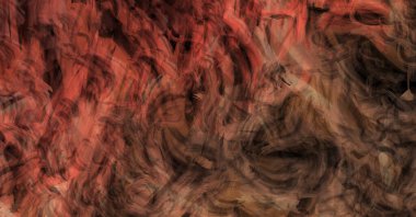 Modern sanat. Taranmış Boyalı Soyut Arkaplan. Fırça darbesi ile boyanmış. Boya darbeleri. 2B Görüntü