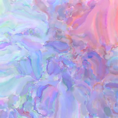 El yapımı sürreal soyut desenli suluboya. Modern sanatsal resim. 2D çizim. Arkaplan boyası karışımı. Yaratıcı duvar sanatı. Çağdaş sanat.