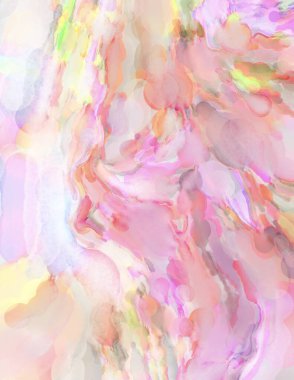 Suluboya fırça darbeleri. Modern sanat. Soyut doku. 2D çizim. Yüzeyde etkileyici el yapımı suluboya. Renkli bir fon. Çok renkli arkaplan. Çağdaş duvar sanatı. 