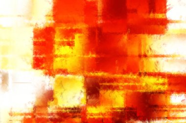 Modern sanat. Renkli çağdaş sanat eserleri. Renkli boya darbeleri. Soyut arkaplanda fırça darbeleri. Fırça boyası. Eşsiz duvar sanatı.