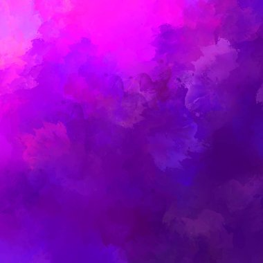 Boya darbeleri. 2D İllüstrasyon. Taranmış Boyalı Soyut Arkaplan. Fırça darbesi ile boyanmış. Modern sanat.