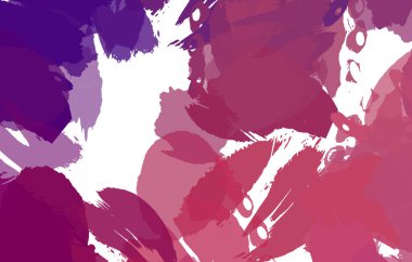 Sanatsal soyut arkaplan. Doku boyalı duvar kağıdı. Boya darbeleriyle yaratıcı bir illüstrasyon. Fırça desenli resim.