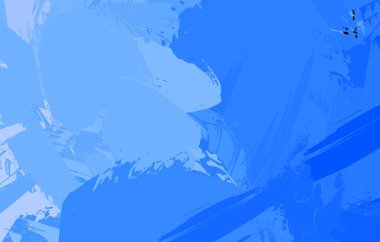 Sanatsal soyut arkaplan. Doku boyalı duvar kağıdı. Boya darbeleriyle yaratıcı bir illüstrasyon. Fırça desenli resim.