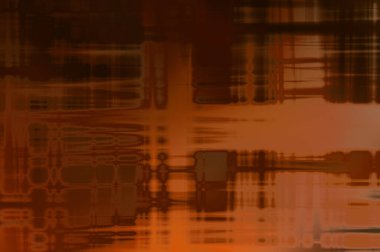 Soyut arkaplan. Yaşlanmış grunge dokusunda geometrik elementler. Farklı renk desenli grafiksel illüstrasyon.