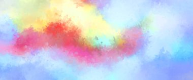 Sanatsal soyut arkaplan. Doku boyalı duvar kağıdı. Boya darbeleriyle yaratıcı bir illüstrasyon. Fırça desenli resim.