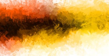 Renkli fırça darbelerinin soyut arkaplanı. fırçalanmış canlı duvar kağıdı. resmedilmiş sanat eseri. Eşsiz ve yaratıcı illüstrasyon.