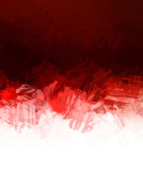 Modern sanat. Taranmış Boyalı Soyut Arkaplan. Fırça darbesi ile boyanmış. Boya darbeleri. 2B Görüntü.