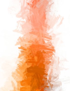 Modern sanat. Taranmış Boyalı Soyut Arkaplan. Fırça darbesi ile boyanmış. Boya darbeleri. 2B Görüntü.