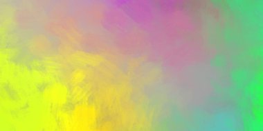 Taranmış Boyalı Soyut Arkaplan. Vahşi kaotik fırça darbeleri. Boya darbeleri. 2D İllüstrasyon. Fırça darbeli resim.