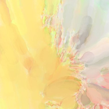 El yapımı sürreal soyut desenli suluboya. Modern sanatsal resim. 2D çizim. Arkaplan boyası karışımı. Yaratıcı duvar sanatı. Çağdaş sanat.