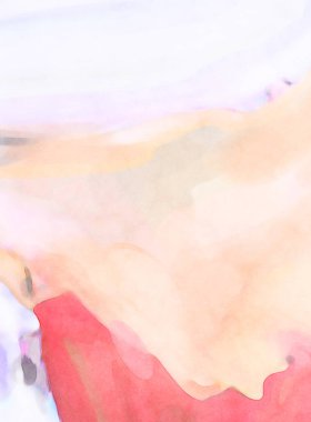 El yapımı sürreal soyut desenli suluboya. Modern sanatsal resim. 2D çizim. Arkaplan boyası karışımı. Yaratıcı duvar sanatı. Çağdaş sanat