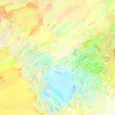 Soyut doku. Yüzeyde etkileyici el yapımı suluboya. Suluboya fırça darbeleri. Modern sanat. Çok renkli arkaplan. Çağdaş duvar sanatı. Renkli bir fon. 2d illüstrasyon.