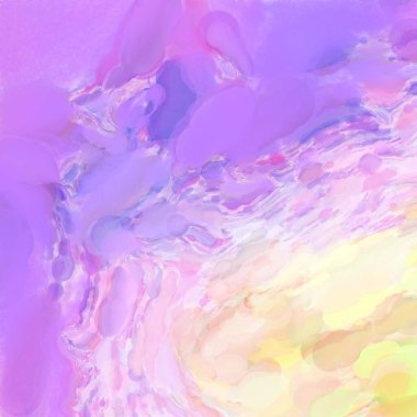 El yapımı sürreal soyut desenli suluboya. Modern sanatsal resim. 2D çizim. Arkaplan boyası karışımı. Yaratıcı duvar sanatı. Çağdaş sanat.