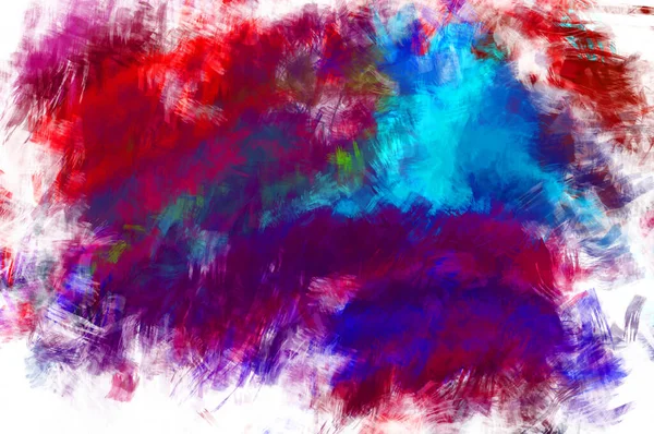 Brushed Painted Abstract Background Brush Stroked Painting Artistic Vibrant Colorful — Stock Photo, Image