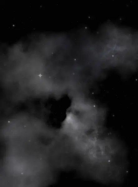 カラフルな星雲の銀河空間の星のフィールド 深宇宙のSf的背景 エテリアル壁紙 — ストック写真