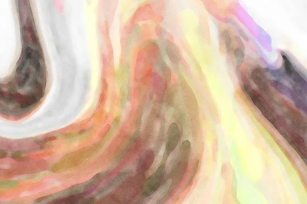Çılgın Suluboya Şablonu Yaratıcı Soyutlama Modern Sanat Eserleri Çizim Dijital — Stok fotoğraf