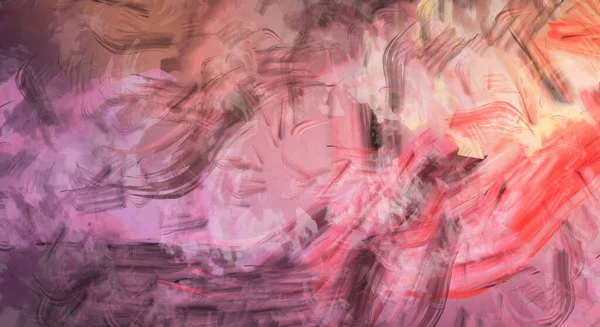 Art Moderne Brushed Painted Abstract Background Pinceau Caressé Peinture Des — Photo