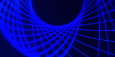 Işık dalgalarının neon renkli soyut tasarımı. Dijital arka plan ve neon ışığı parlama efekti. Parlak ışınlar duvar kağıdı.