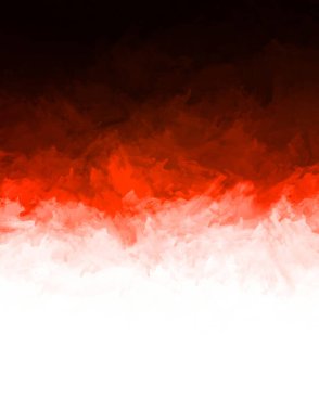 Yaratıcı soyut resim. Artistik fırça darbeleriyle donatılmış. Renkli ve canlı bir illüstrasyon. boyalı sanat.