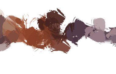 resmedilmiş sanat eseri. fırçalanmış canlı duvar kağıdı. Eşsiz ve yaratıcı illüstrasyon. Renkli fırça darbelerinin soyut arkaplanı. 