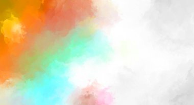 Modern sanat. Taranmış Boyalı Soyut Arkaplan. Fırça darbesi ile boyanmış. Boya darbeleri. 2B Görüntü.