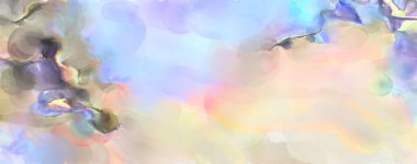 Modern sanat eserleri. Artistik suluboya fon malzemesi. Eşsiz suluboya rastgele desen. Yaratıcı soyutlama. Dijital doku duvar kağıdı. 2d illüstrasyon. 