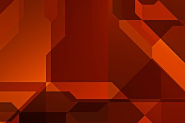 Üçgen arka planda üst üste dizayn ediliyor. Soyut geometrik duvar kağıdı. Geometrik renkli üçgen şekiller.