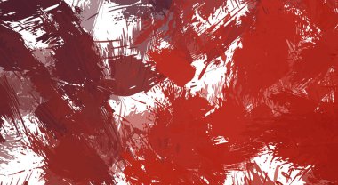 Renkli fırça darbelerinin 2B çizimi. Dekoratif doku resmi. Canlı boya desenli arka plan. Kaotik fırça darbeleri resim.