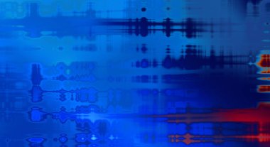 Soyut arkaplan. Yaşlanmış grunge dokusunda geometrik elementler. Farklı renk desenli grafiksel illüstrasyon.