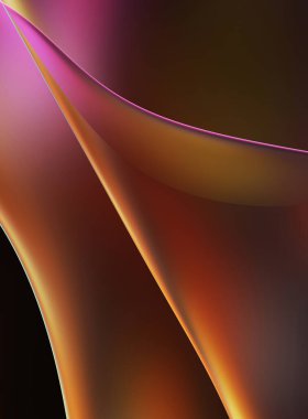 Soyut arkaplan. Değişken renk değişim dalgaları, dinamik hareketlerle. Işık dalgalarının neon renkli soyut tasarımı. Duvar kağıdı, afiş, arkaplan, kart, kitap illüstrasyonu, web sitesi.