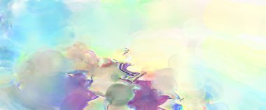 Yüzeyde suluboya vuruşlar. Sanatsal arkaplan resmi. Tablo üzerinde soyut resim. Fırça darbeleri. Çağdaş sanat. El işçiliğinin renkli dokusu. Modern resim.