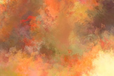 Sanatsal soyut arkaplan. Doku boyalı duvar kağıdı. Boya darbeleriyle yaratıcı bir illüstrasyon. Fırça desenli resim.