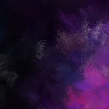 Boya darbeleri. 2D İllüstrasyon. Taranmış Boyalı Soyut Arkaplan. Fırça darbesi ile boyanmış. Modern sanat.