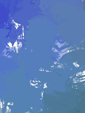 Renkli fırça darbelerinin 2B çizimi. Dekoratif doku resmi. Canlı boya desenli arka plan. Kaotik fırça darbeleri resim.