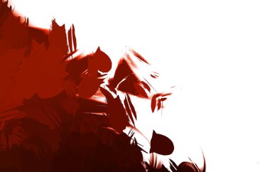 Duvar sanatı Eşsiz ve yaratıcı illüstrasyon. Fırça darbesi ile boyanmış. Renkli fırça darbelerinin soyut arkaplanı. Fırçalanmış canlı duvar kâğıdı. Boyalı sanatsal yaratım.