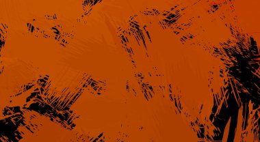 Sanatsal soyut arkaplan. Doku boyalı duvar kağıdı. Boya darbeleriyle yaratıcı bir illüstrasyon. Fırça desenli resim.