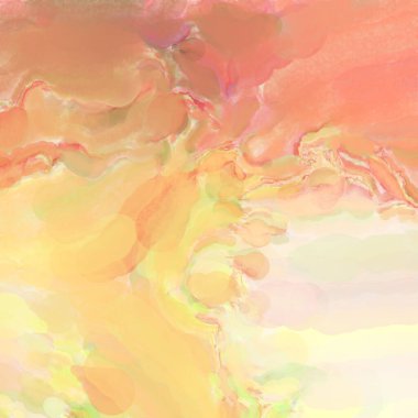 Çağdaş sanat. El işçiliğinin renkli dokusu. Modern resim. Yüzeyde suluboya vuruşlar. Sanatsal arkaplan resmi. Tablo üzerinde soyut resim. Fırça darbeleri. 