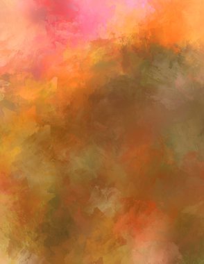 Sanatsal soyut arkaplan. Doku boyalı duvar kağıdı. Boya darbeleriyle yaratıcı bir illüstrasyon. Fırça desenli resim.