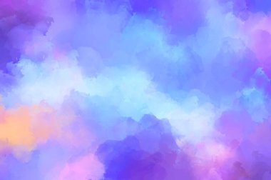 Taranmış Boyalı Soyut Arkaplan. Fırça darbesi ile boyanmış. Sanatsal canlılık ve renkli duvar kağıdı.