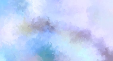 Renkli fırça darbelerinin 2D çizimi. Dekoratif desenli resim. canlı boya desenli arkaplan.