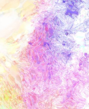 Taranmış Boyalı Soyut Arkaplan. Fırça darbesi ile boyanmış. Boya darbeleri. 2B Görüntü.