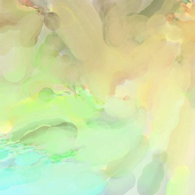 El yapımı sürreal soyut desenli suluboya. Modern sanatsal resim. 2D çizim. Arkaplan boyası karışımı. Yaratıcı duvar sanatı. Çağdaş sanat.